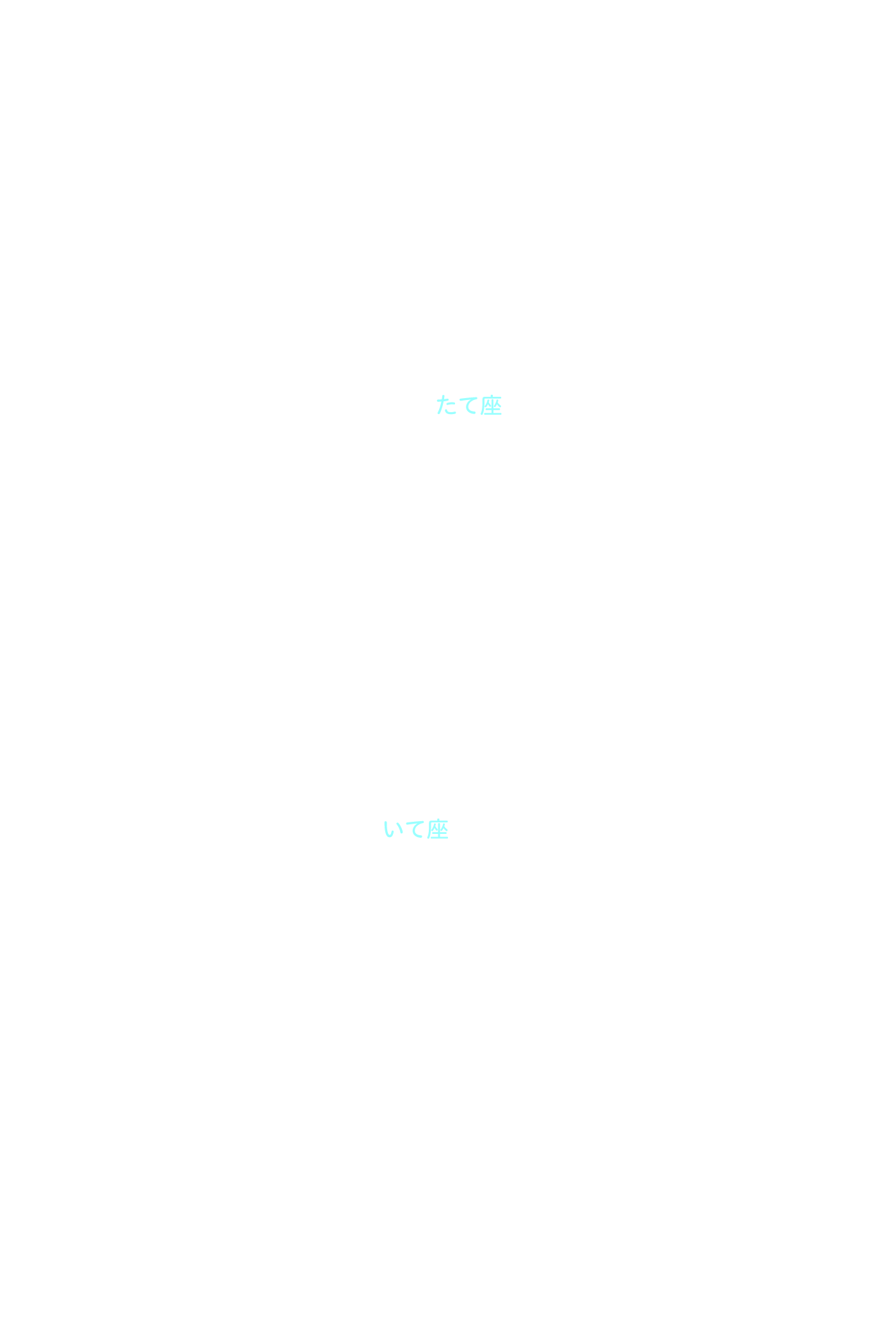 いて座とたて座 星座名