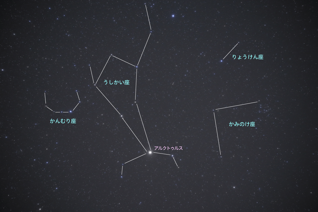 季節の星座案内 ～かんむり座～: けいはんな子ども天文クラブ