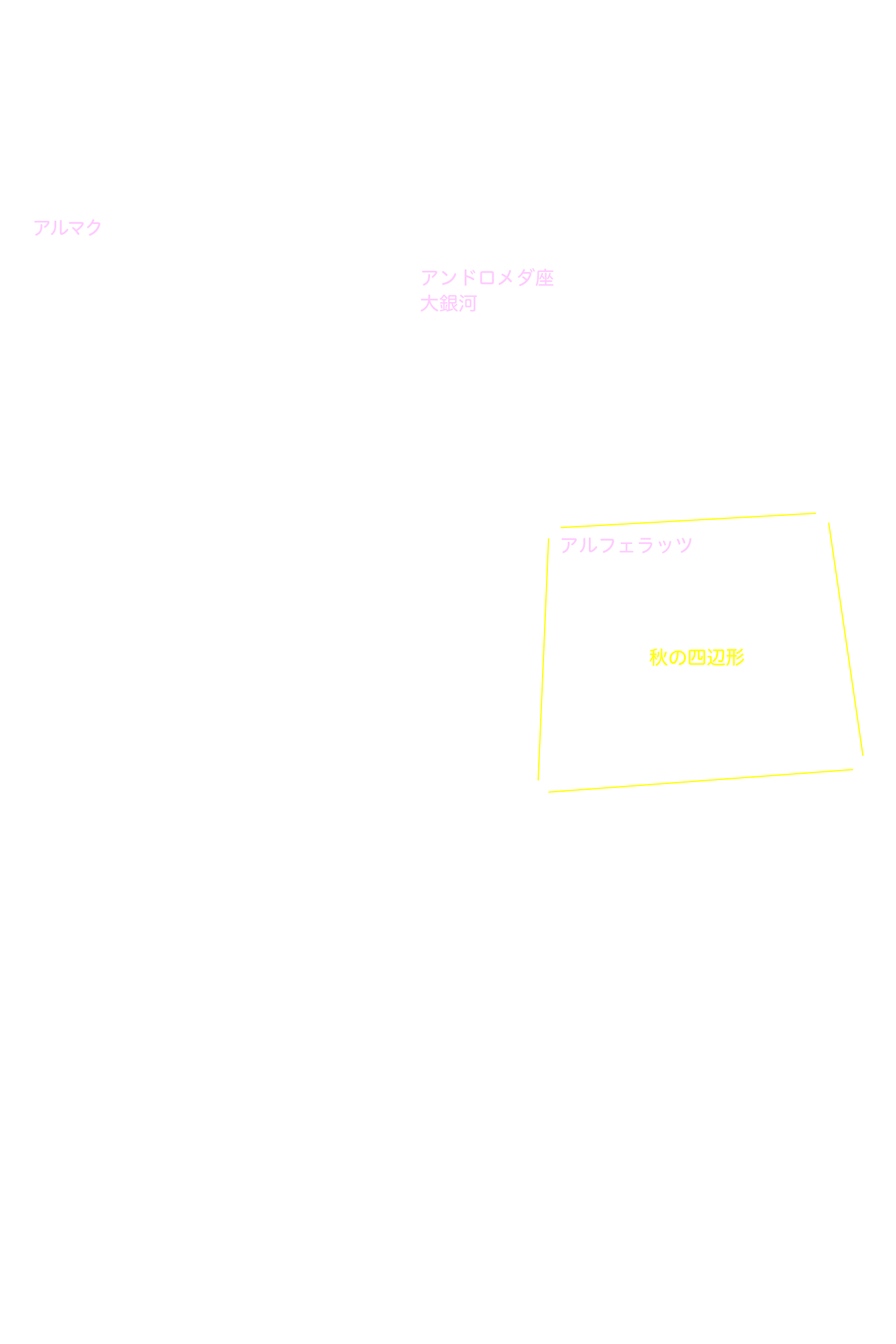 アンドロメダ座 星名