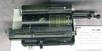 手回し計算機