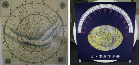 明治の星座盤と星座早見盤