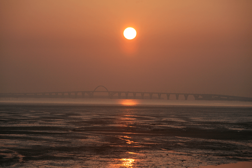 沈む夕日１