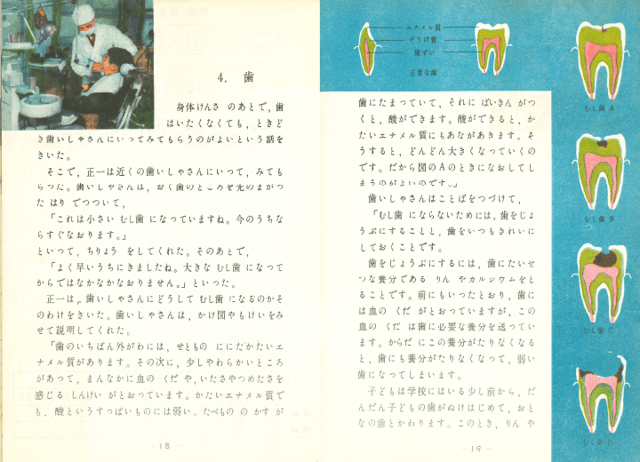 S25たのしい理科 第４学年Ｆ｜p.18-p.19