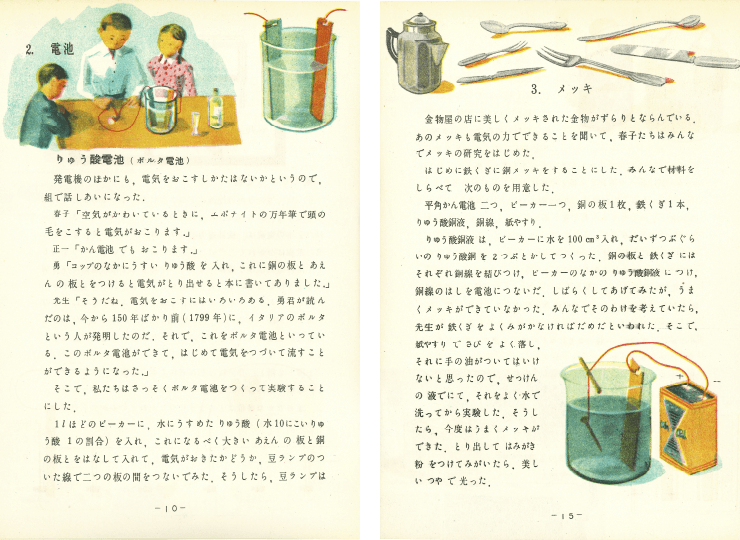 S25たのしい理科 第6学年Ｄ｜p.10,p.15