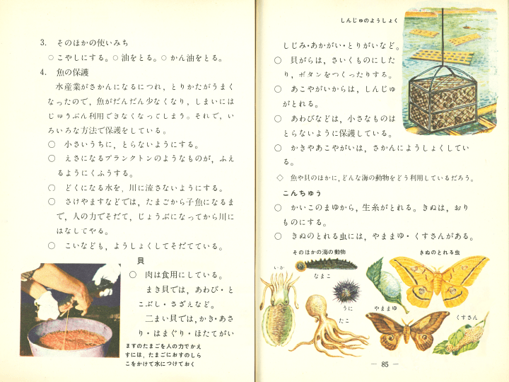 S29たのしい理科 改版5年-1｜p.84-p.85