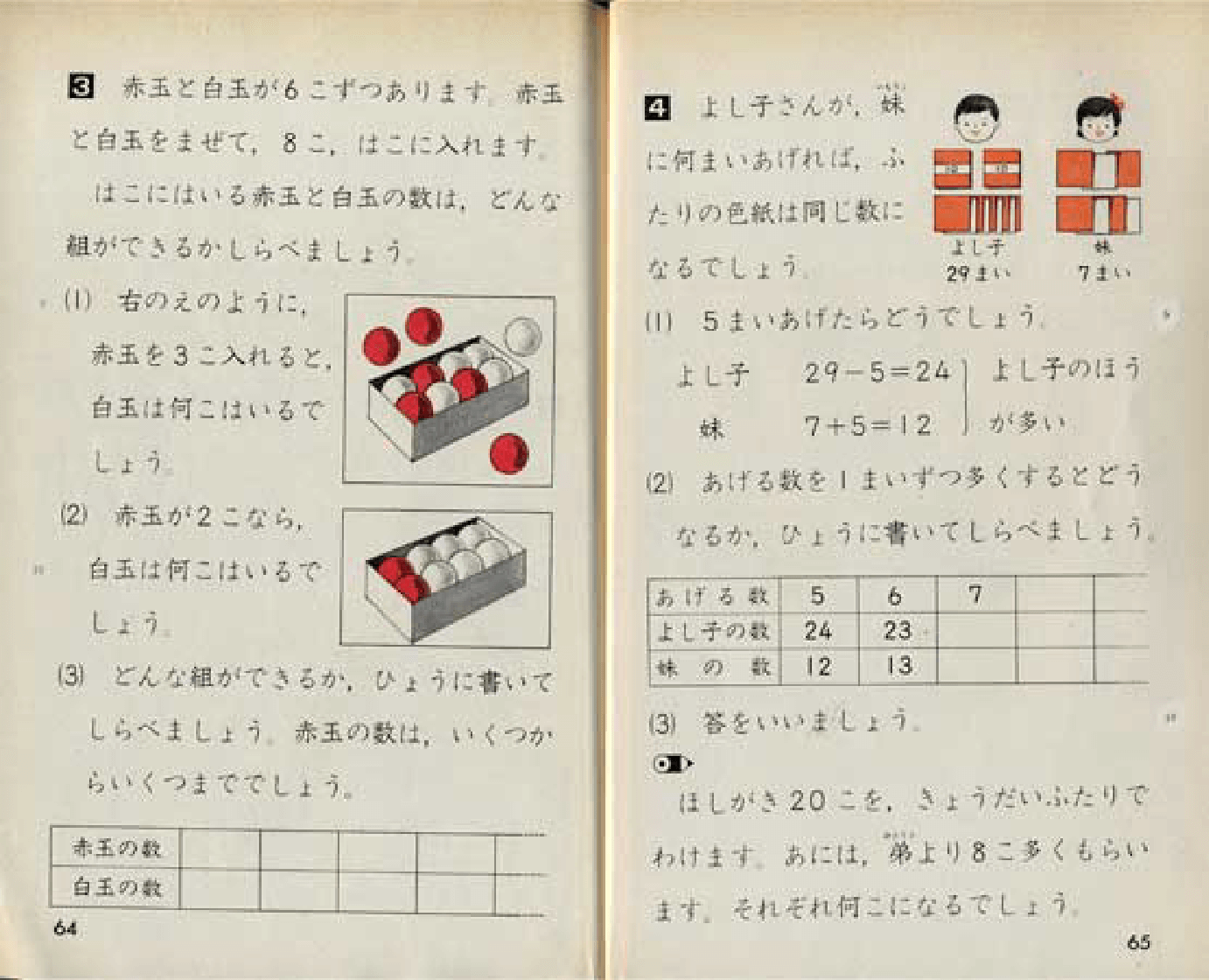 S46小学校新算数3-1｜p.64-p.65