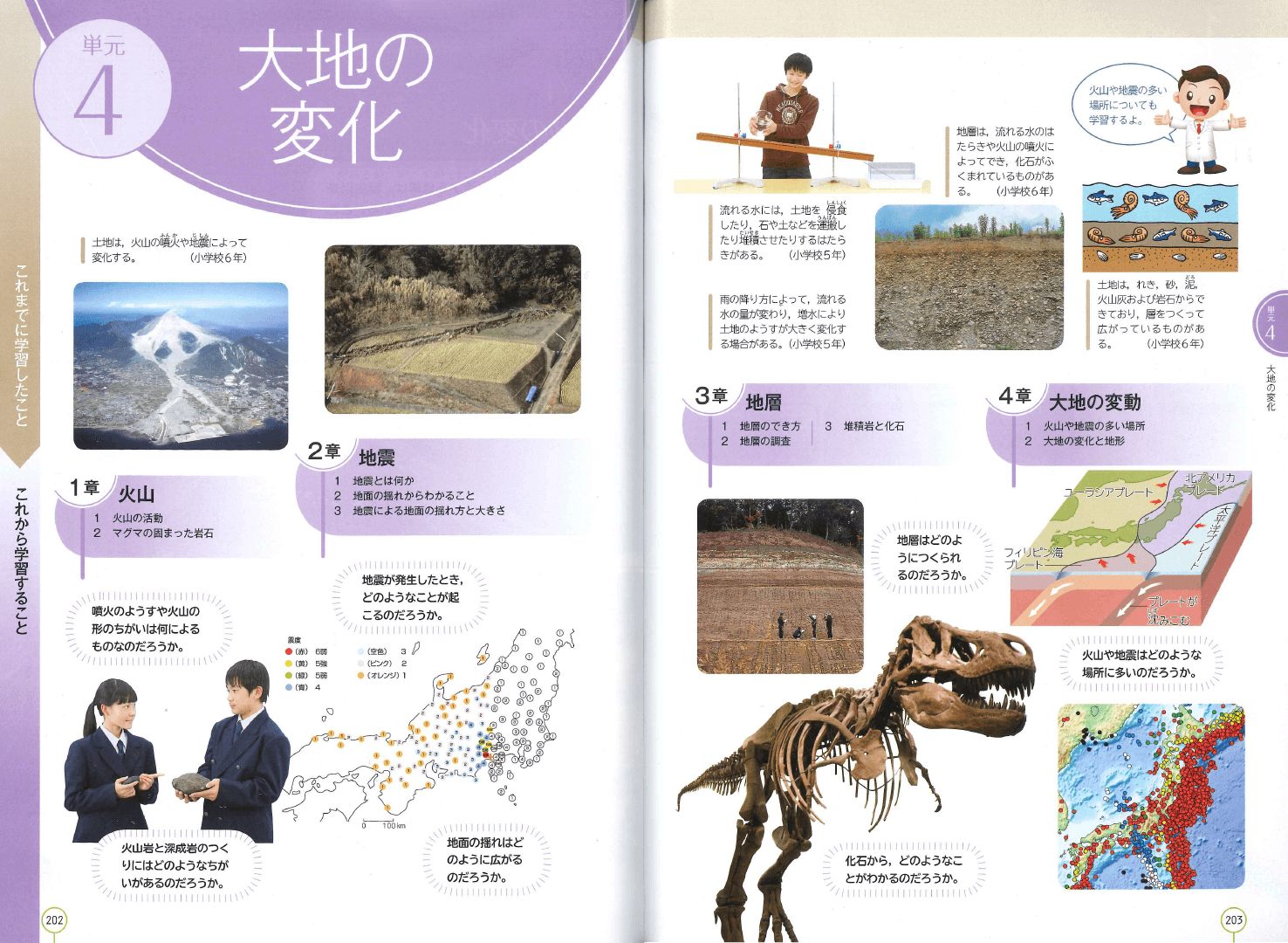 H28新版理科の世界１年｜p.202-p.203