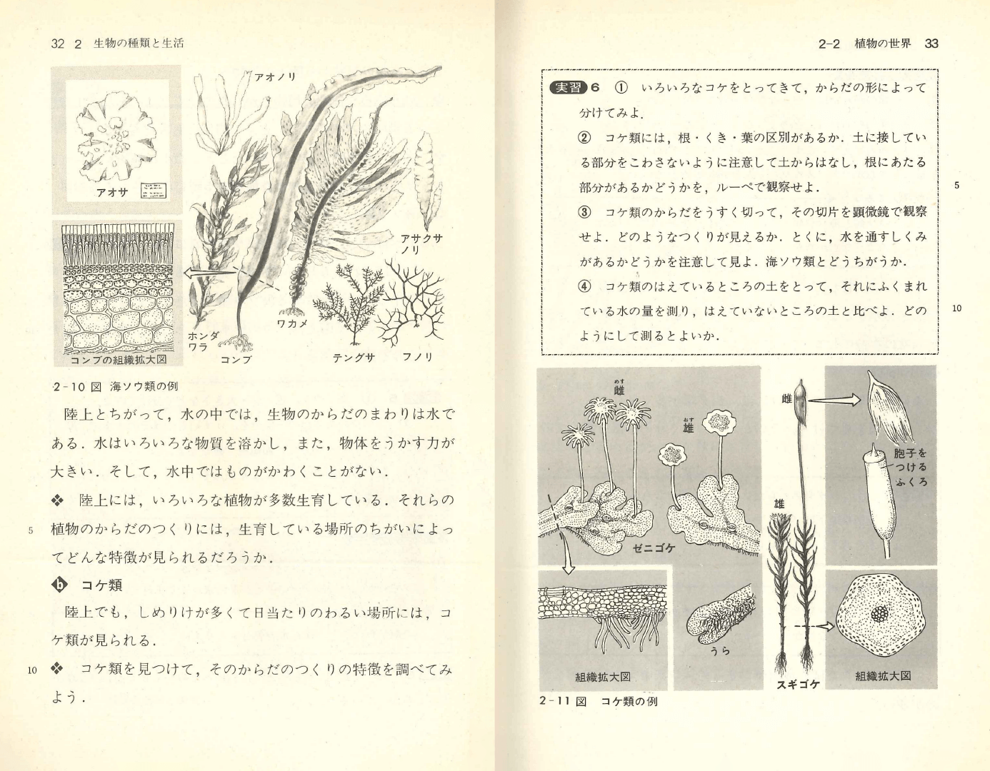 S47中学校新理科２分野１｜p.32-p.33