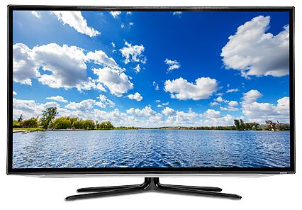 イメージ画像：50インチの液晶テレビ